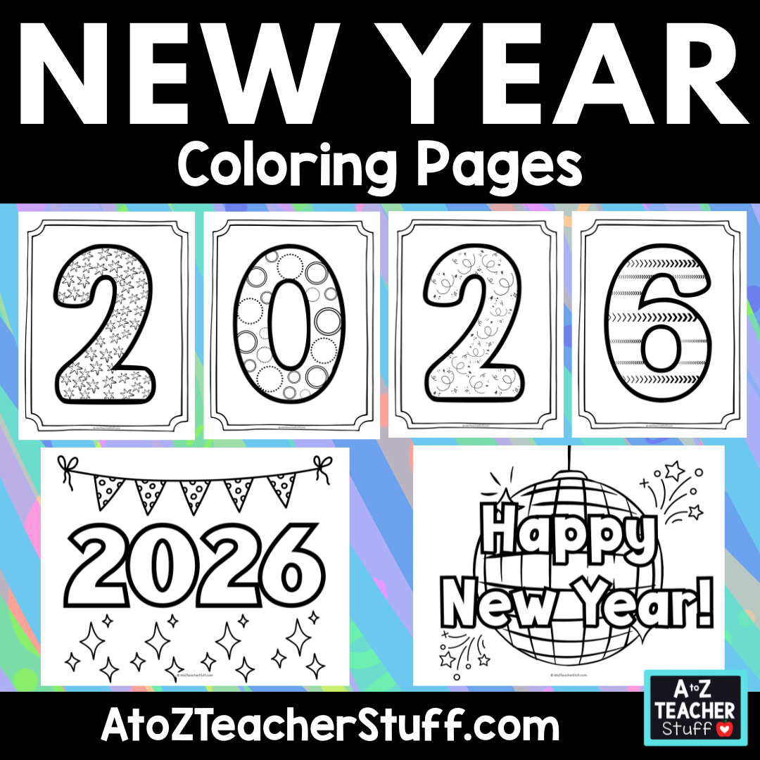 free happy new year | new year's day printables for 2026, 2027 +